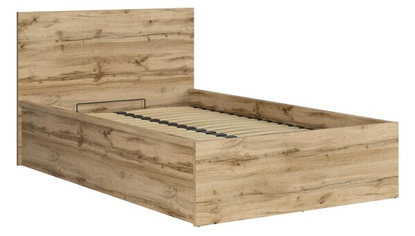 Jednolůžková postel 120 cm BRW Tetrix 6 (dub wotan) (s roštem) (s úl. prostorem)