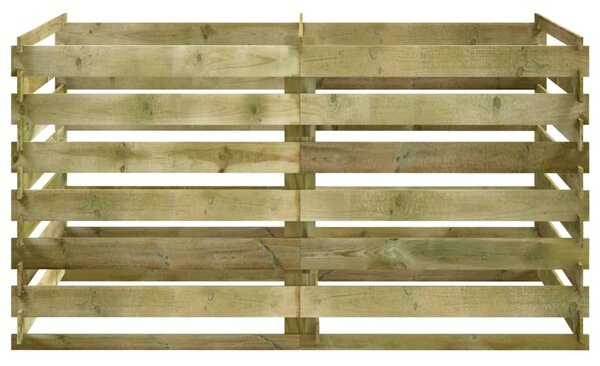Laťkový kompostér impregnovaná borovice 180 x 90 x 90 cm