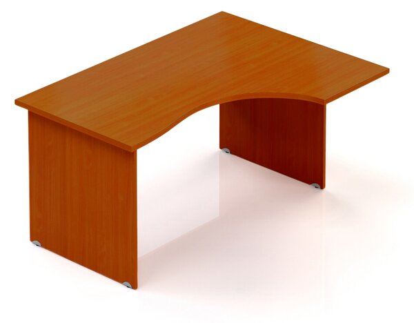 Ergonomický stůl Visio 140 x 100 cm, pravý, třešeň