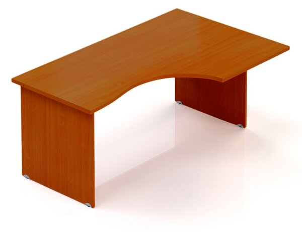 Ergonomický stůl Visio 160 x 100 cm, pravý, třešeň