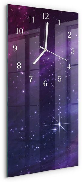 Skleněné hodiny vertikální Vzhled zsppb-30x60-00084746
