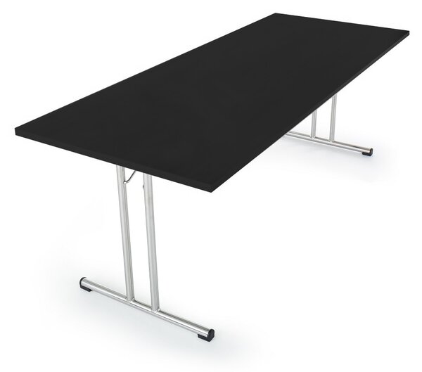 Skládací stůl 160 x 80 cm, černá