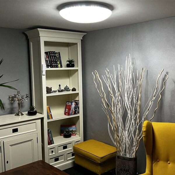 LED Stmívatelné stropní svítidlo LED/48W/230V 2700-6500K Wi-Fi Tuya + DO