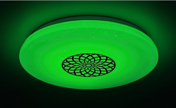 Rabalux 5364-LED RGB Stmívatelné stropní svítidlo OPHELIA LED/24W/230V Wi-Fi +DO