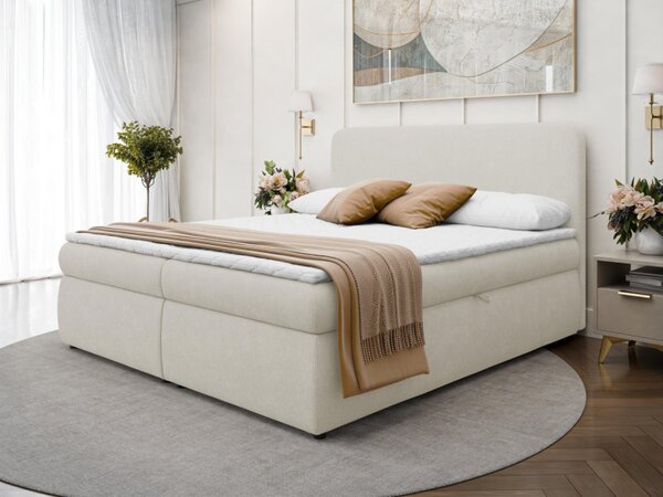 Kontinentální postel Estiero, Rozměr postele: 140 x 200 cm, Potah: Vibe 06 5903211512773