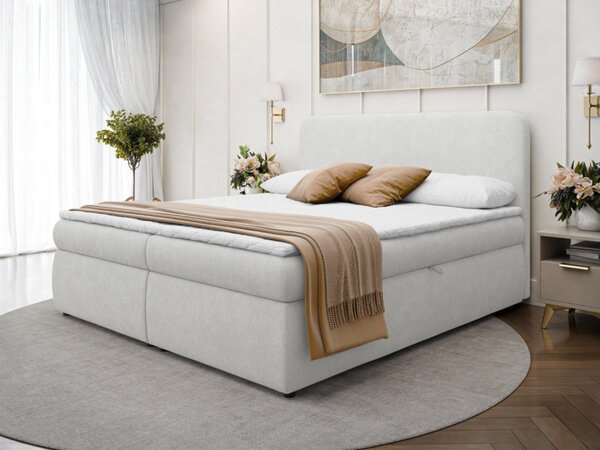 Kontinentální postel Estiero, Rozměr postele: 140 x 200 cm, Potah: Vibe 06 5903211512773