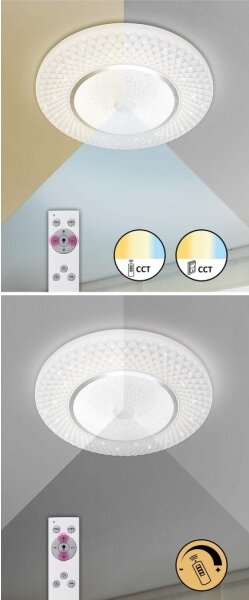 Rabalux 3254 - LED Stmívatelné stropní svítidlo TORNADO LED/72W/230V + DO