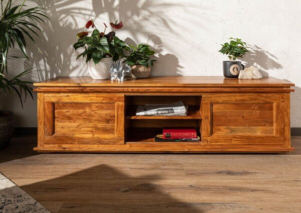 CAMBRIDGE HONEY TV stolek 160x45 cm, akácie