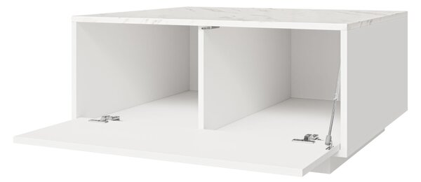 Konferenční stolek Hirpyt, Barvy: pískově béžová / pískově béžová + travertin 5903211515699