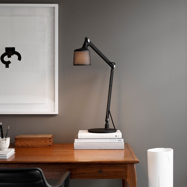 Stolní lampa Vipp, Černá, Pracovna, Kov, Moderní