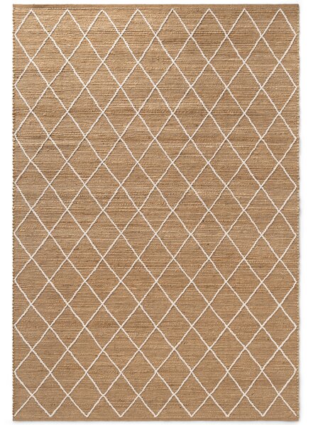 Hanse Home, Kusový koberec Kunu 106208 Natural Gold White, 80x150, béžová, chodba / předsíň