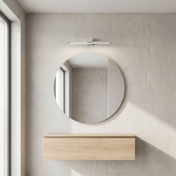 Toolight Rea, Koupelnové nástěnné LED svítidlo SWE040-1W 40cm Chrome, OSW-20140