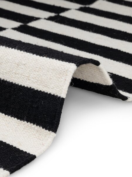 Hanse Home, Kusový koberec Donna 106207 Black White, 120x180, černobílá, ložnice