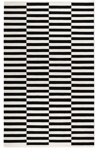 Hanse Home, Kusový koberec Donna 106207 Black White, 200x300, černobílá, ložnice