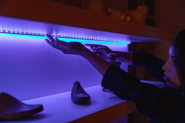 Twinkly TWL100ADP-B - LED RGB Prodlužovací pásek LINE 100xLED 1,5 m Wi-Fi