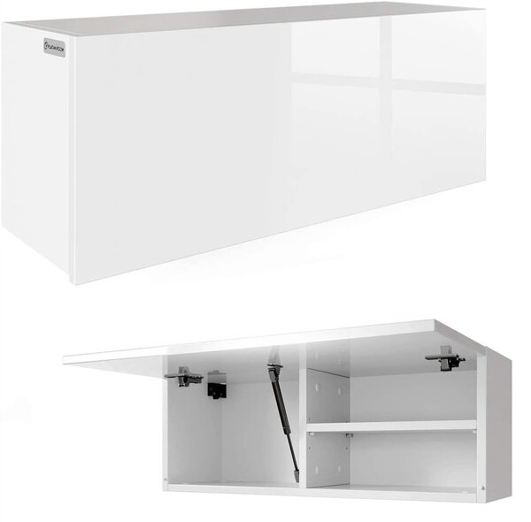 Závěsná koupelnová skříňka PLATAN ROOM bílá lesklá 80 cm