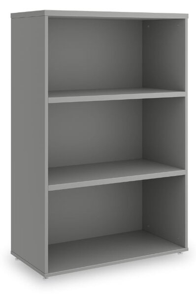 Střední skříň SimpleOffice 80 x 40 x 120 cm, šedá