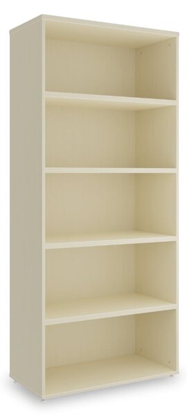 Vysoká skříň SimpleOffice 80 x 40 x 180 cm, bříza