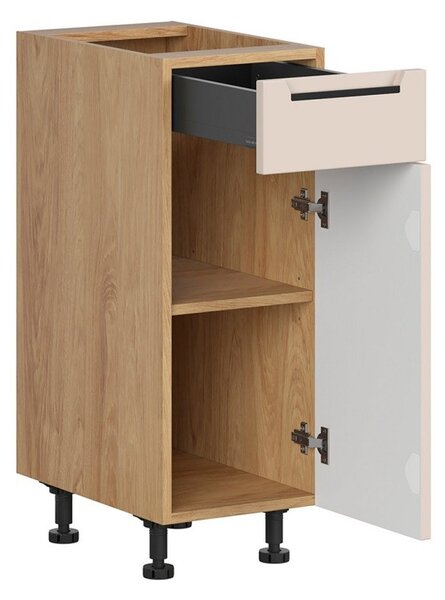 BRW Kuchyně Family Line Iris D1S-30/82-P/SFB, dub hikora/alhamra mat