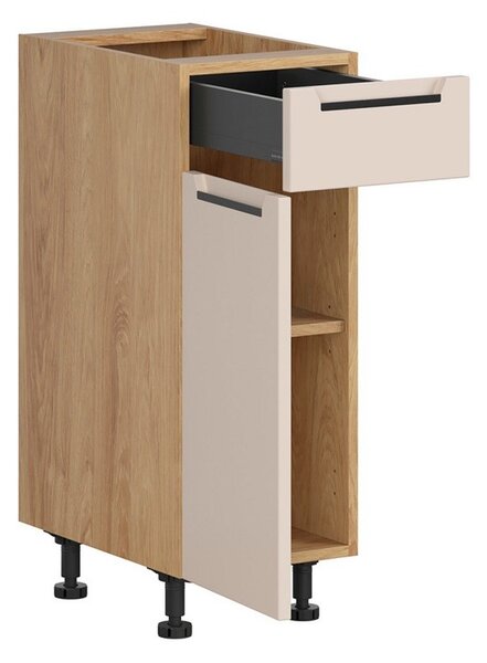 BRW Kuchyně Family Line Iris D1S-30/82-L/SFB, dub hikora/alhamra mat