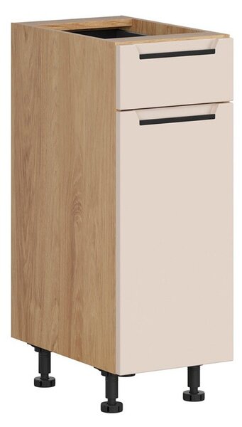BRW Kuchyně Family Line Iris D1S-30/82-L/SFB, dub hikora/alhamra mat