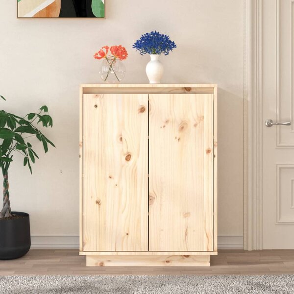 Botník 60 x 35 x 80 cm masivní borové dřevo