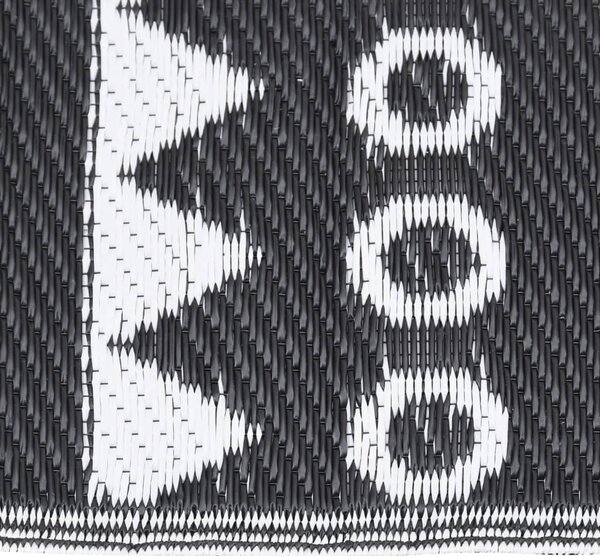 Venkovní koberec ARAKIL černý 190 x 290 cm PP