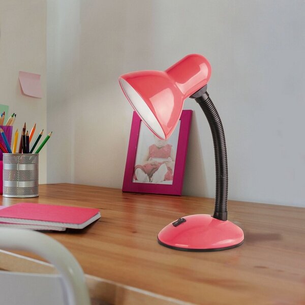 Rabalux DYLAN stolní lampa 40W | E27 | IP20 - růžová