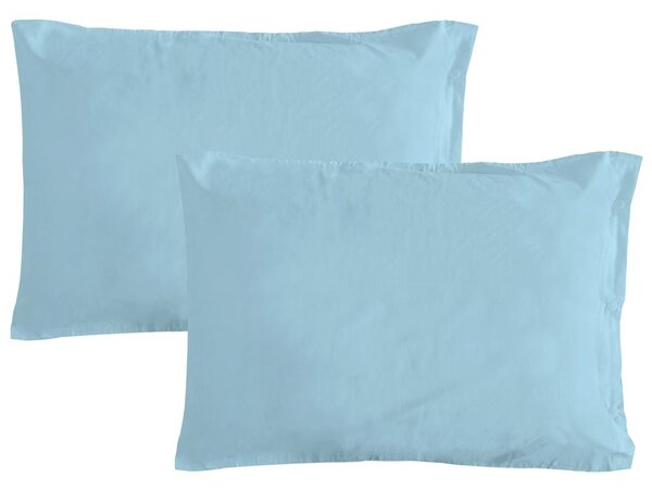 Gipetex Natural Dream Povlak na polštář italské výroby 100% bavlna - 2 ks sv.modrá - 2 ks 70x90 cm
