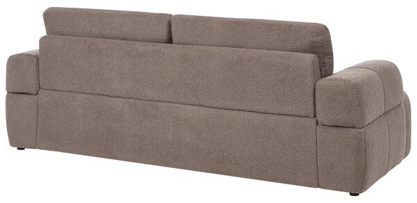 Pohovka 3místná NARILLA Buklé Taupe