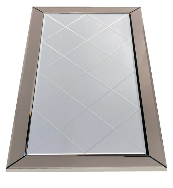 Zrcadlo Silvery IV (Stříbrná). Akce -26%
