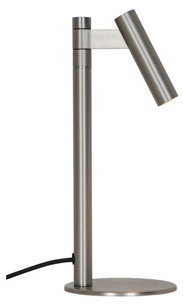 Stolní lampa Nordlux Makoto - chrom, ø 3 cm, v. 37 cm