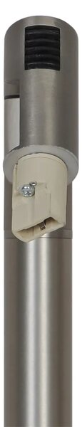 Stolní lampa Nordlux Makoto - chrom, ø 3 cm, v. 37 cm