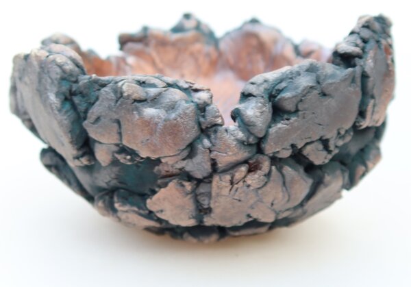 E-bonsai Keramická Skořápka 11,5 x 11,5 x 8 cm zelená