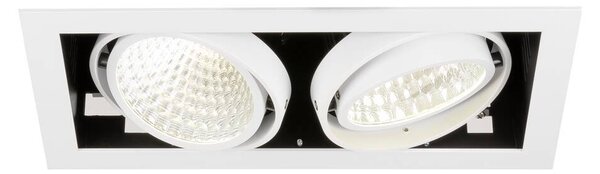 LA 1008573 KADUX vestavné svítidlo, double, 4000K, DALI 2, dotekové ovládání, 30°, bílá - BIG WHITE (SLV)