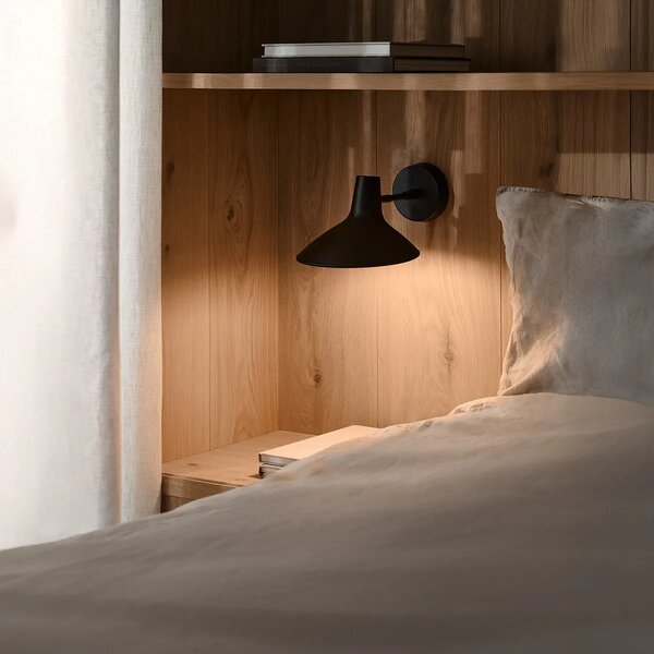 Nástěnná lampa Nordlux Darci Short - písková, ø 22,5 cm