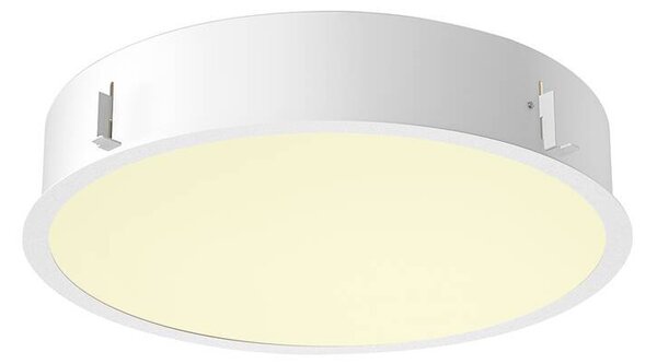 LA 1008631 MEDO® 40 vestavné svítidlo do stropu, rám, 3000/4000K, 80°, IP20, kulaté, bílé - BIG WHITE (SLV)
