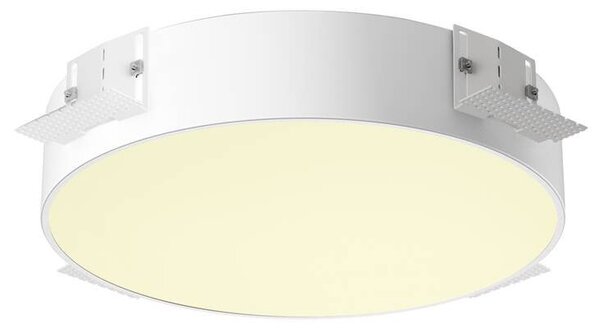LA 1008632 MEDO® 40 vestavné svítidlo do stropu, bez rámu, 3000/4000K, 80°, IP20, kulaté, bílé - BIG WHITE (SLV)
