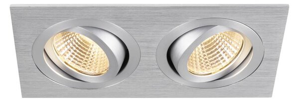 LA 1008009 NEW TRIA® 155 podhledový kroužek, D: 17 š: 9 V: 4 cm, dvousvítidlo, IP 20, hliník - BIG WHITE (SLV)