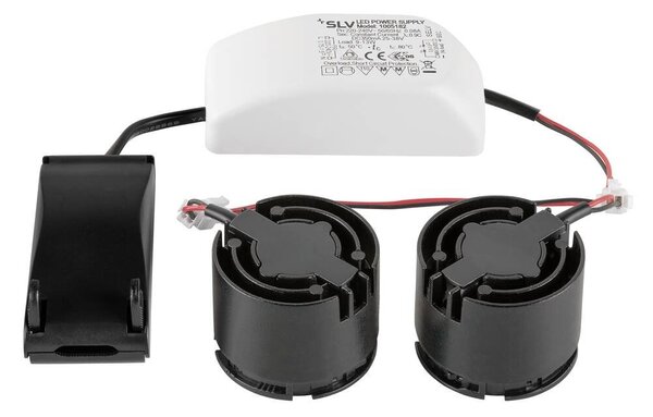 LA 1008005 NEW TRIA® DOUBLE LED modul, 2700K, 38°, PHASE, černá - BIG WHITE (SLV)