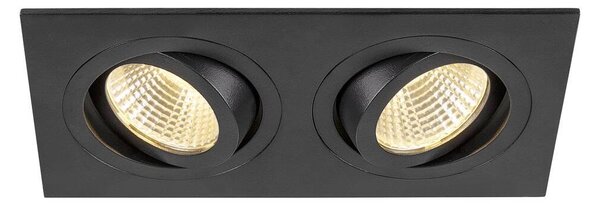LA 1008005 NEW TRIA® DOUBLE LED modul, 2700K, 38°, PHASE, černá - BIG WHITE (SLV)