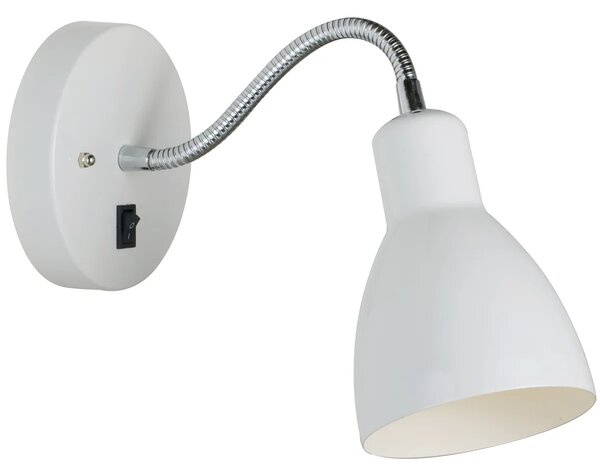 Nástěnná lampa Nordlux Cyclone - bílá, ø 11 cm