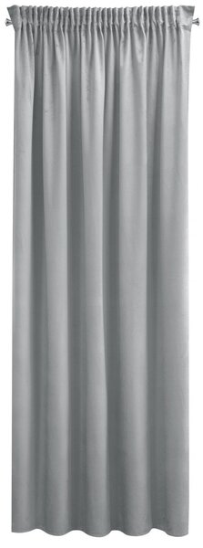 ZATEMŇOVACÍ ZÁVĚS NA PÁSCE PIERRE CARDIN SIBEL 140X270 CM ŠEDÁ