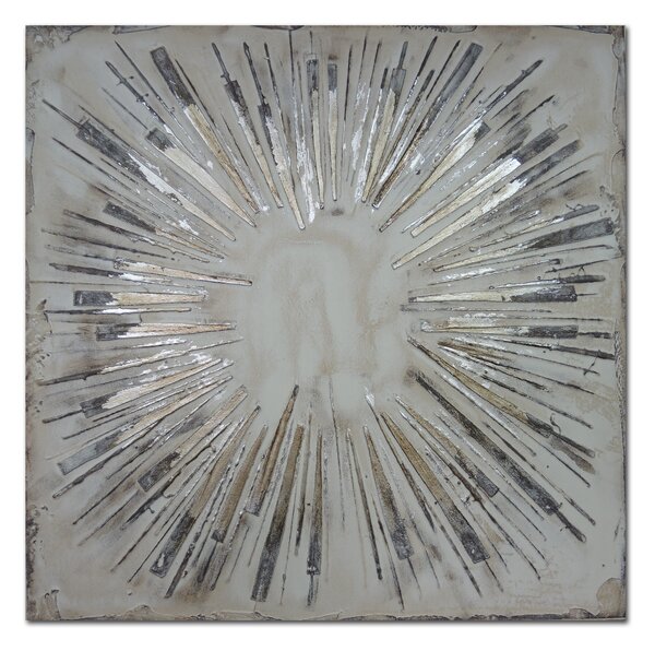 Obraz EXPLOSION - ručně malovaný 100x100cm