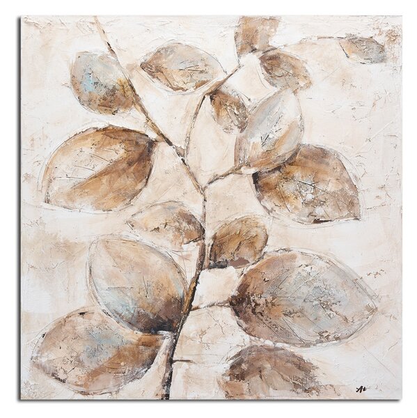 Obraz AUTUMN A - ručně malovaný 80x80cm
