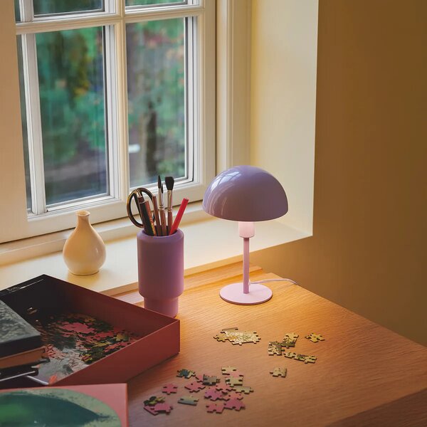 Stolní lampa Nordlux Ellen Mini - zelená, ø 16 cm, v. 25 cm