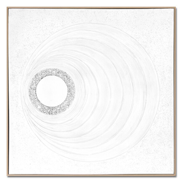 Obraz v rámu BALANCE A - ručně malovaný 82x82cm