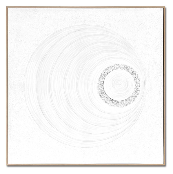 Obraz v rámu BALANCE B - ručně malovaný 82x82cm