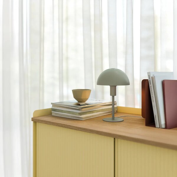 Stolní lampa Nordlux Ellen Mini - zelená, ø 16 cm, v. 25 cm