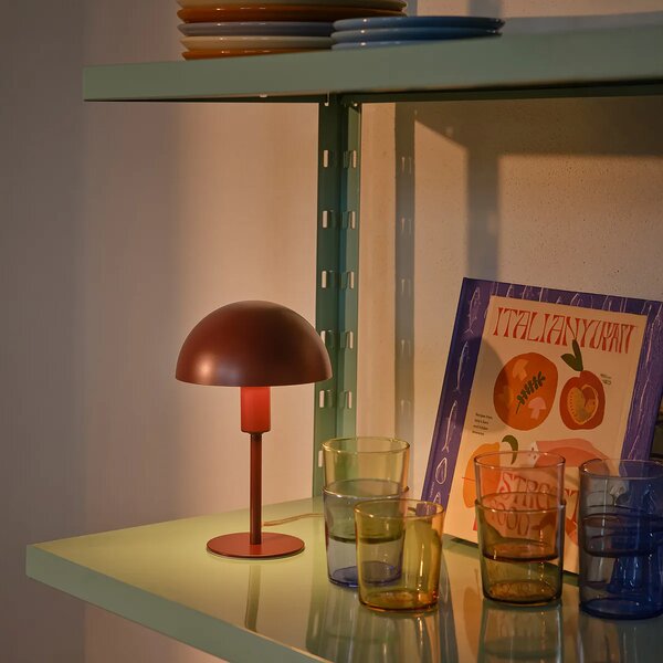 Stolní lampa Nordlux Ellen Mini - zelená, ø 16 cm, v. 25 cm